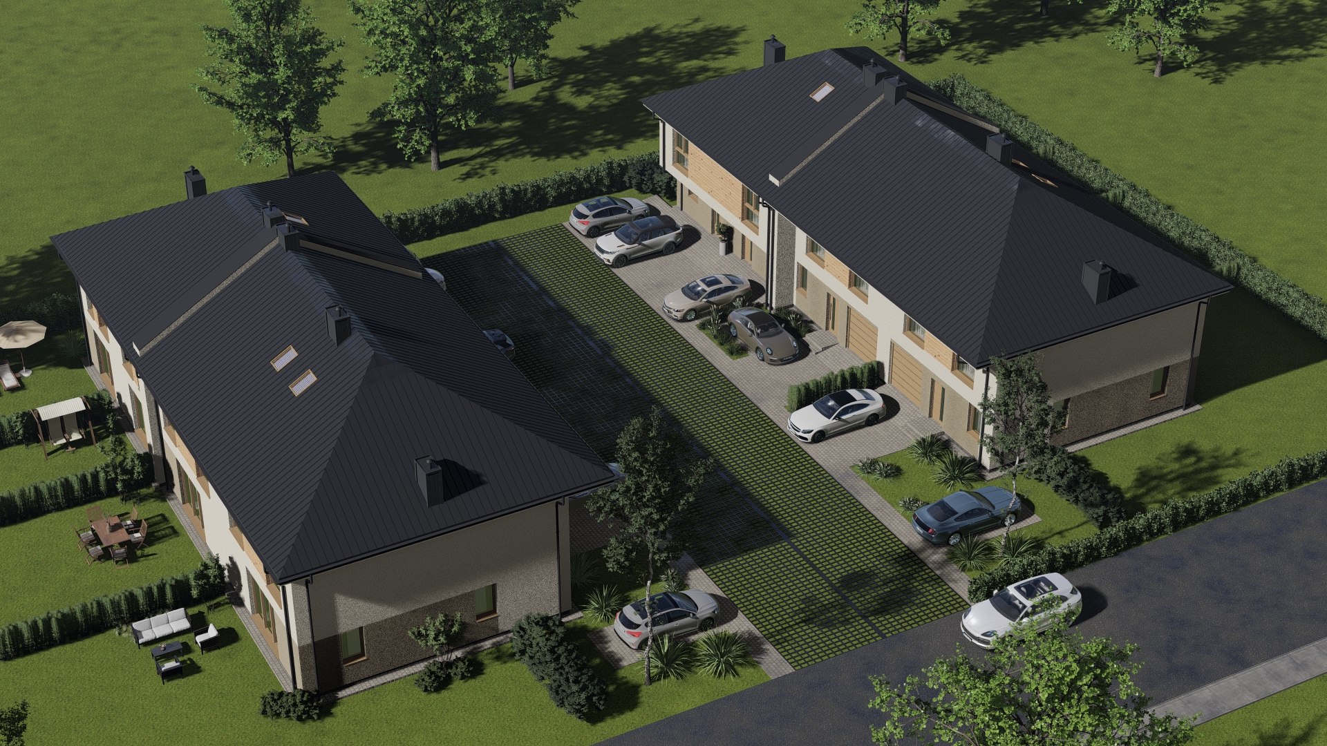 Osiedle Grzybowa - wizualizacja